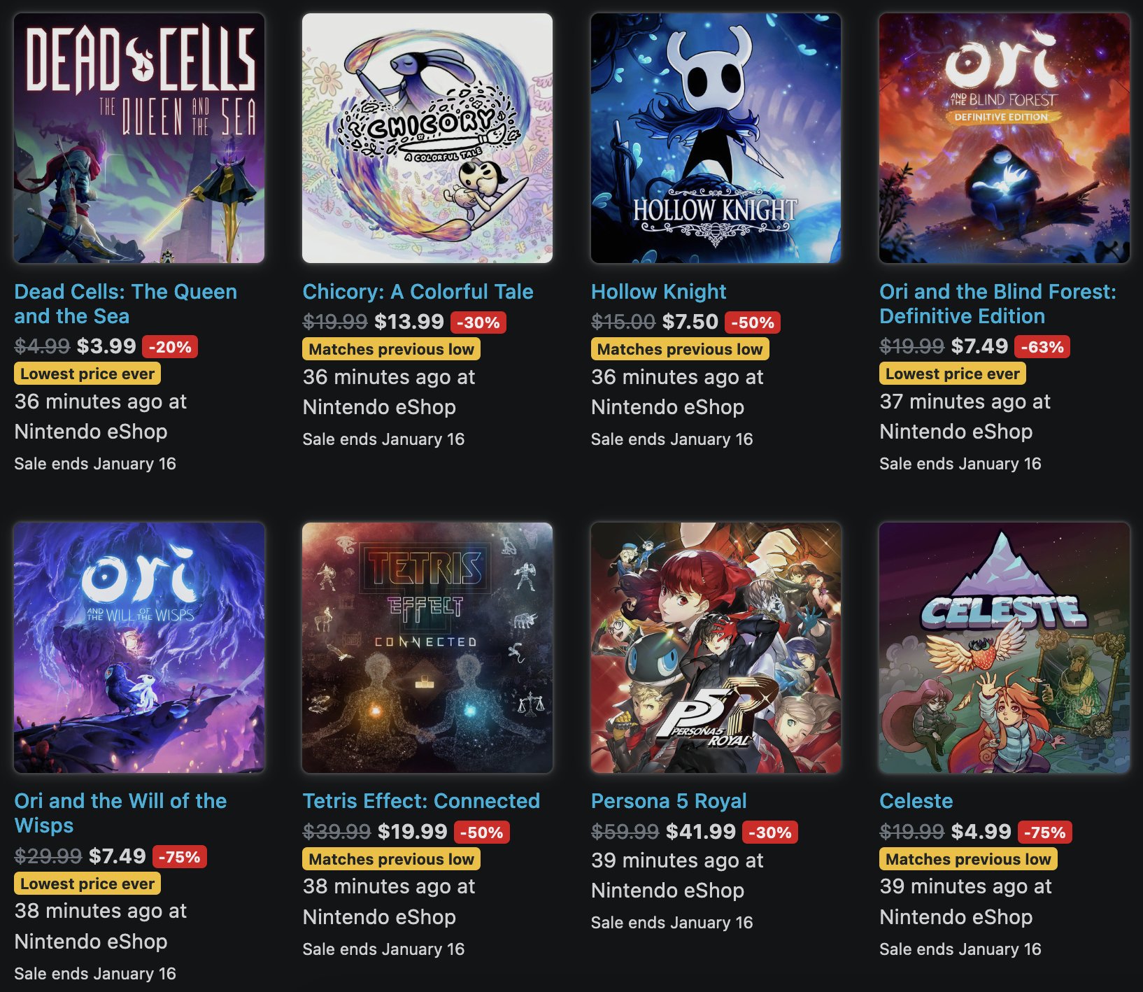 Nintendeal on X: All the best Black Friday deals on Nintendo eShop: / X