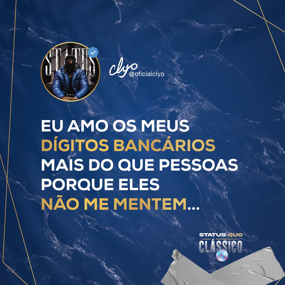 oficialclyo's tweet photo. Classic Shxt… Grrrr! ⚜️🔐
#clyo #oficialclyo #clyoistas #barras
#inspiração #designtrap #musicaboa #rapbars #newschoolrap #ukrap #raptuga #rapmoz #rapbr #rapangolano https://t.co/n6n5iZealJ
