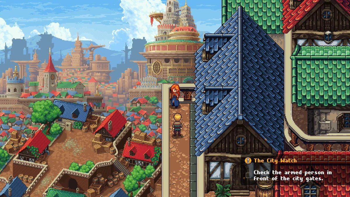 Sermella's tweet photo. Los nostálgicos de los JRPG de la época de Chrono Trigger, Terranigma o Secret of Mana estamos de enhorabuena. Chained Heroes (arriba) ha tocado la excelencia para muchos expertos y fans. Sea of Stars (abajo) intentará alcanzar un nuevo nivel este verano de 2023 💚 https://t.co/pCav6DxNi8