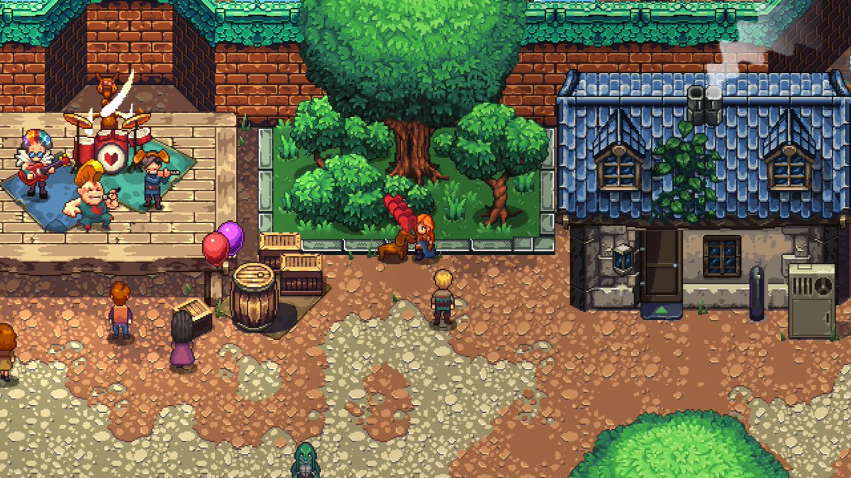 Sermella's tweet photo. Los nostálgicos de los JRPG de la época de Chrono Trigger, Terranigma o Secret of Mana estamos de enhorabuena. Chained Heroes (arriba) ha tocado la excelencia para muchos expertos y fans. Sea of Stars (abajo) intentará alcanzar un nuevo nivel este verano de 2023 💚 https://t.co/pCav6DxNi8