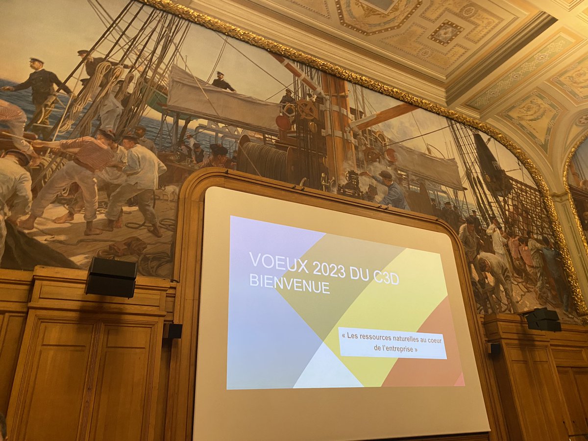 Démarrage de la soirée des vœux 2023 du C3D #DirDD à la maison de l’océan