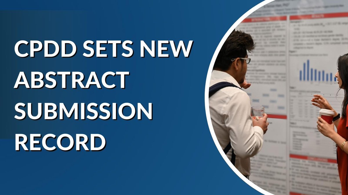 CPDDorg's tweet photo. CPDD closed abstract submissions on December 30 and set a new milestone of crossing 820+ abstract submissions. https://t.co/k9JuVvxqSt