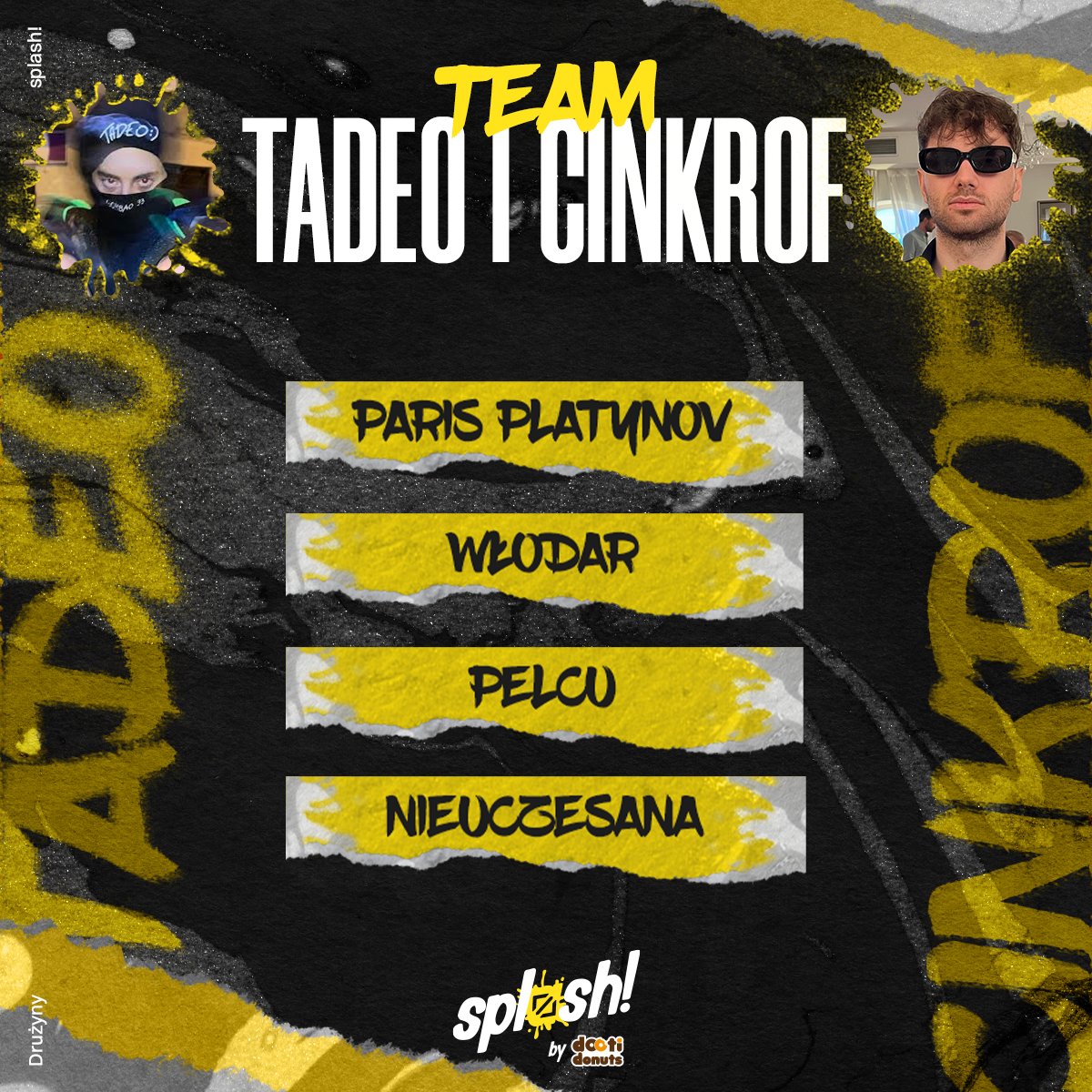 SplashPL's tweet photo. No to składy na #Splash! wybrane. Z samymi gierkami startujemy już za tydzień - w czwartek 12.01 🤠 https://t.co/OuS1XRyJ8I
