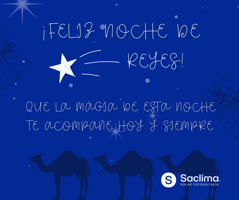 ¡Feliz Noche de Reyes!👑 🐪 ⭐