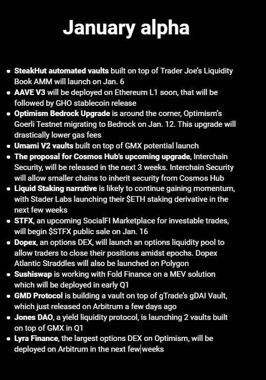TheDeFinvestor's tweet photo. Crypto Catalysts to watch: https://t.co/bSX9hsf84F