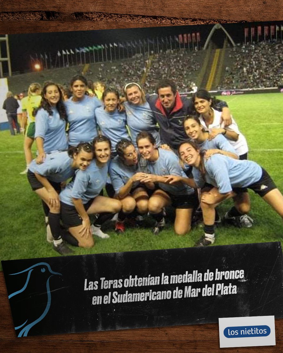 📆 #TBT 🔙 

De la mano de @LosNietitosUy hoy viajamos hasta enero del 2010 para revivir la medalla de bronce 🥉 conquistada por Las @TerasUruguay 🇺🇾 en el #SAR7s de Mar del Plata.