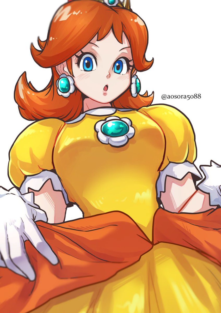 デイジー姫 「Princess Daisy 」|あおそらのイラスト