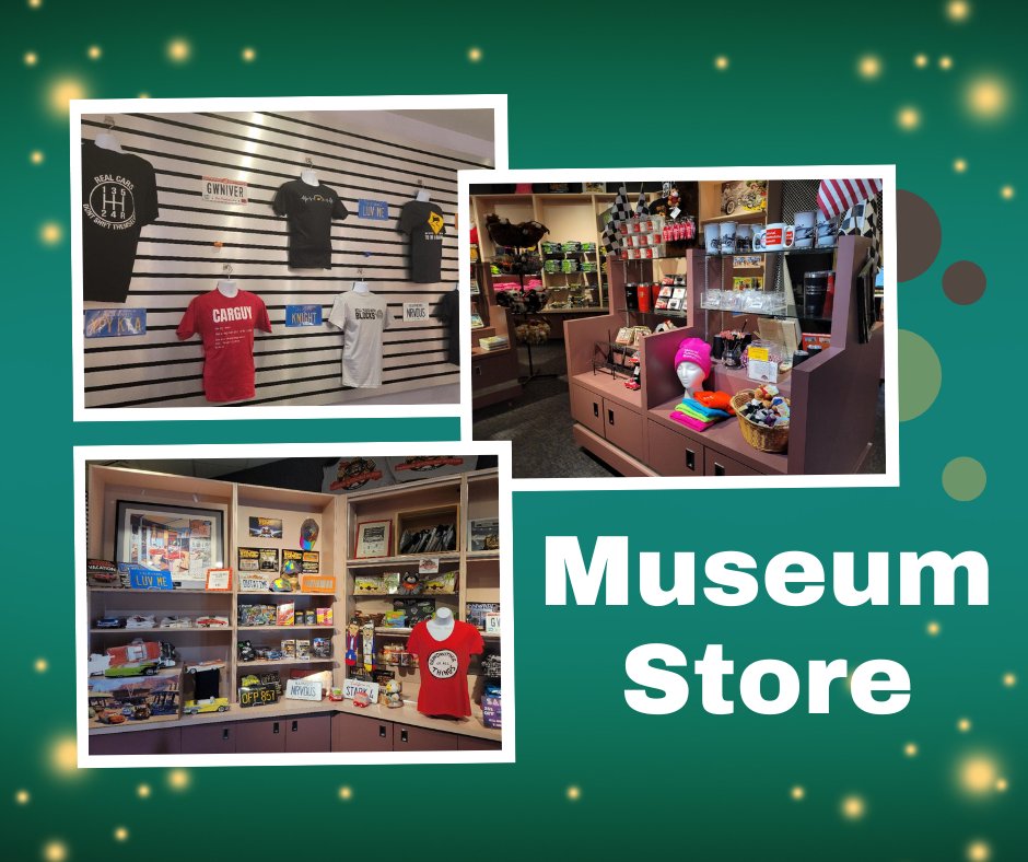 NatlAutoMuseum's tweet photo. Didn't get what you wanted for Christmas? Stop in the Museum Store and check out our cool car merchandise, which is updated on a regular basis.

#TwoForOne #FunShopping #CarStuff #HolidayGifts https://t.co/doTN1mSXbN