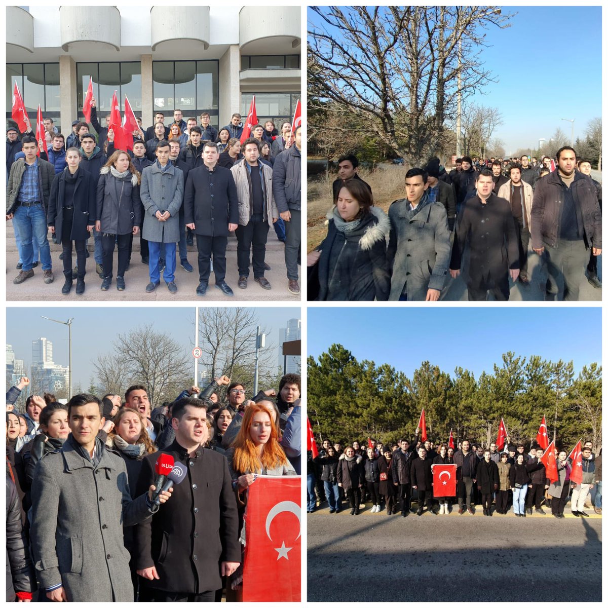 İSÜ ADK olarak ODTÜ SST'nin yanındayız!

PKK'ya arka çıkan rektör ve okul yönetimi derhal istifa etmelidir.

Üniversiteler bilim ve vatanseverlik kalesidir. Terör örgütleri elini kolunu sallayarak gezemez! Bunu sağlamak için okul dışından gelen öğrencilerin girişi engellenemez.