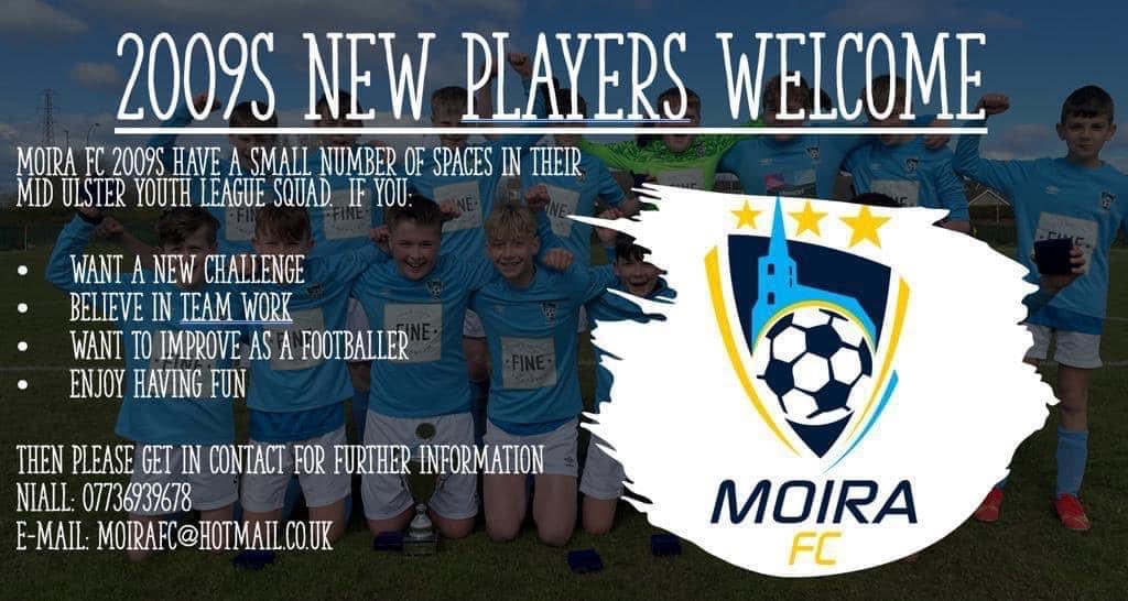 MoiraFC's tweet photo. Goalkeepers also welcome in all age groups from 2009 to 2013. https://t.co/rrKoV6k1v9