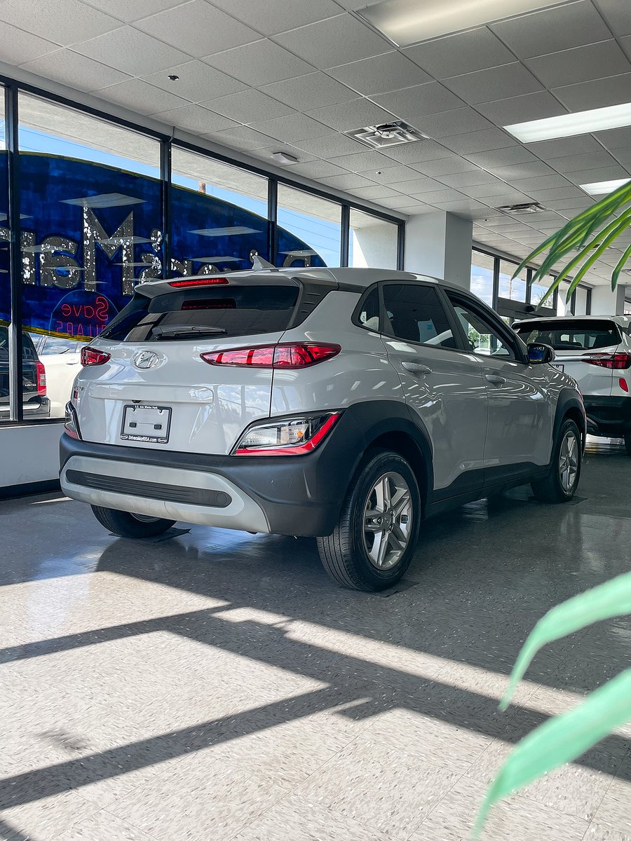 DriversMart's tweet image. Check out this stylish Hyundai Kona with patterned seats! Perfect for making a statement on the road.