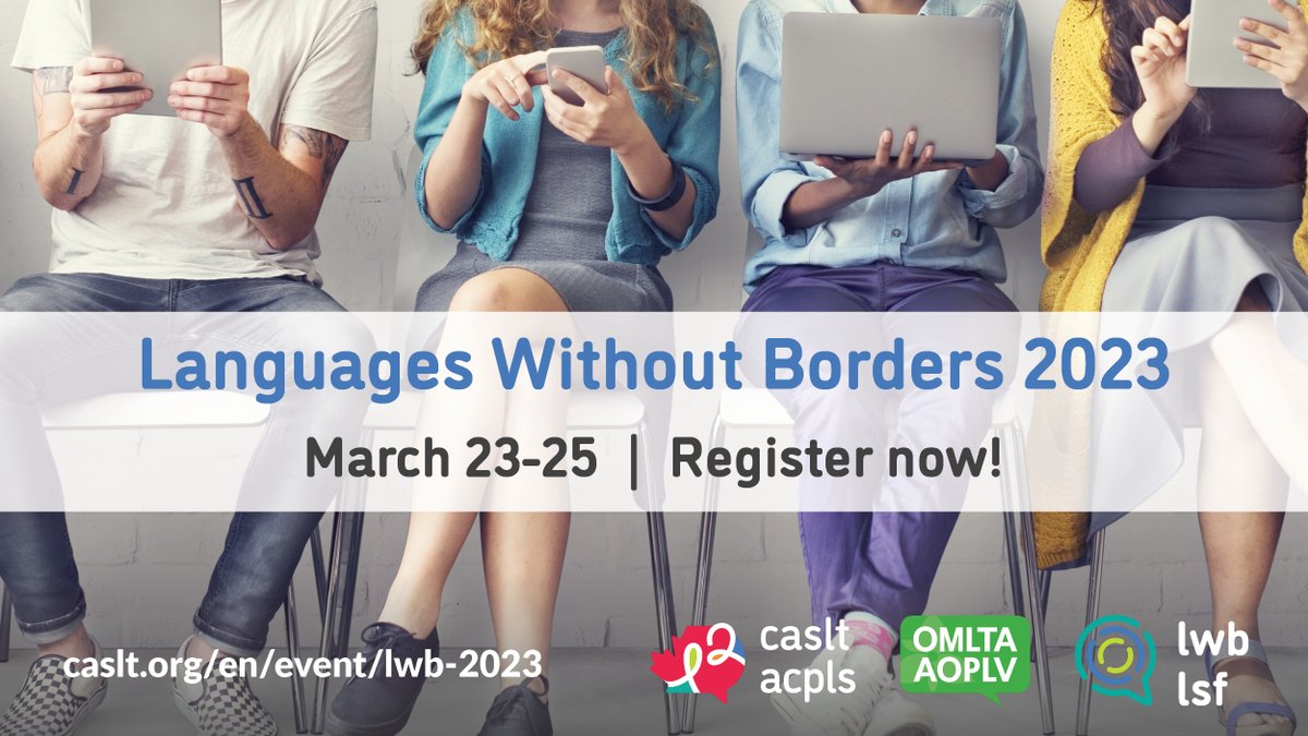 CASLT_ACPLS's tweet photo. Looking to up your professional learning in 2023? It's the perfect time to register for #LWB2023LSF. Virtual attendance options are available too! Details here: https://t.co/lGGScHtRhN https://t.co/KpQKIvBL77
