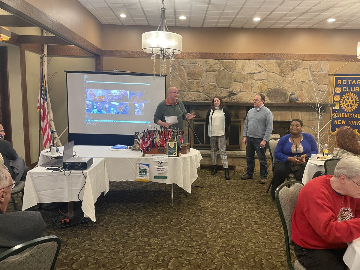 Schenectady Rotary Club tweet media