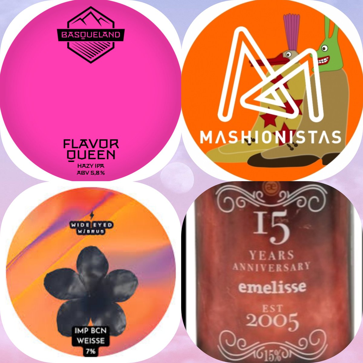 wigancentral's tweet photo. Welcome back our FRIDAY FOURS FLIGHT CLUB LINEUP pouring from Noon tomorrow
@basquelandbrew - Flavour Queen
@Mashionistas - Kinky Boot Beast
@GarageBeerCo - Wide Eyed
Brouwerij Emelisse - 15 Year Anniversary
#tryanuary #fridayfours #fridaybeers https://t.co/d58RiOvwao