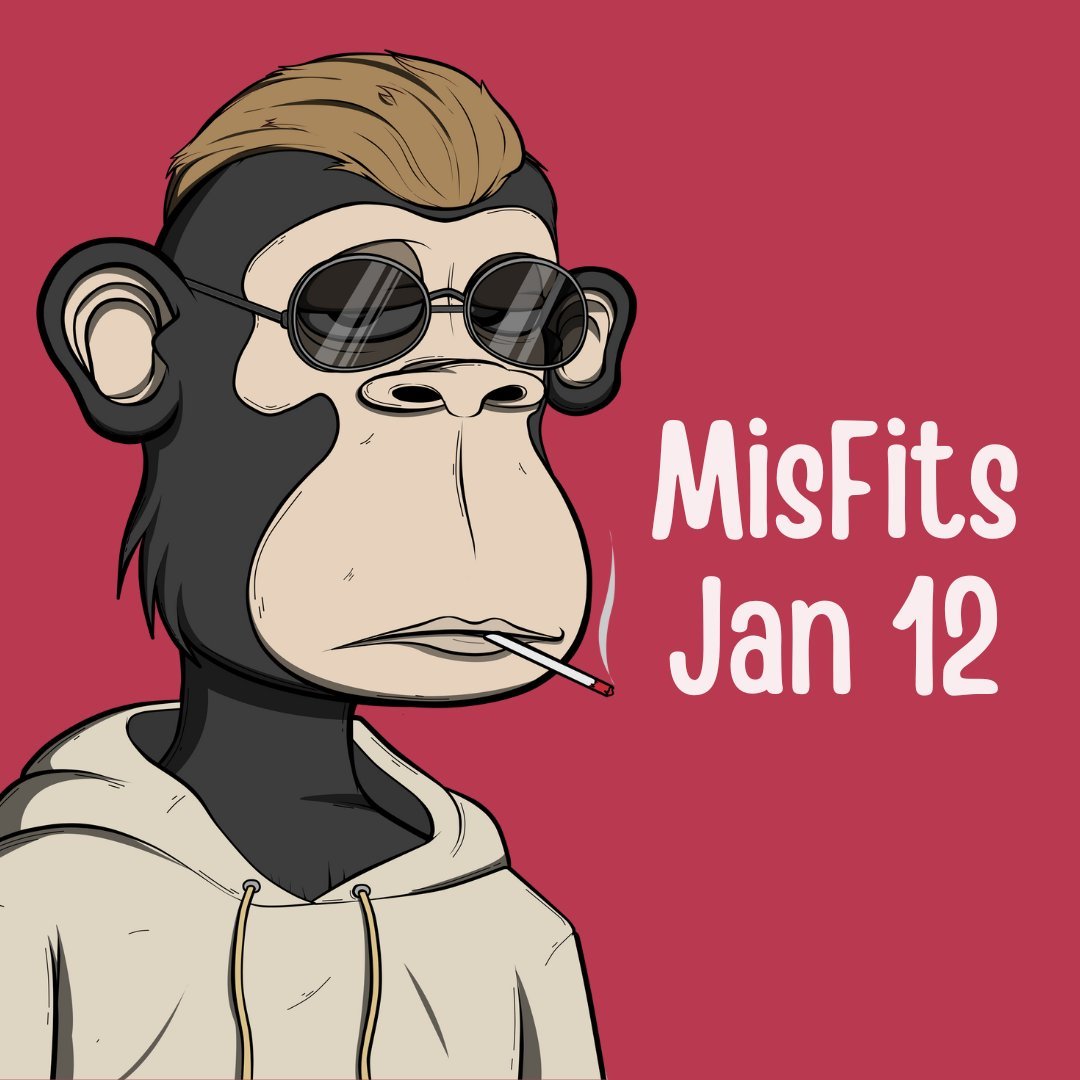 Valkryie Alpha X🤝Misfits
3x Giveaway

To enter 
1️⃣ Follow: 
@valkryiealpha

 + 
@Misfitapes
2️⃣ Like &amp; RT
3️⃣ Tag 3 friends
4️⃣ Comment your wallet

24 Hours

#NFTs #NFTCommunity #NFTGiveaways