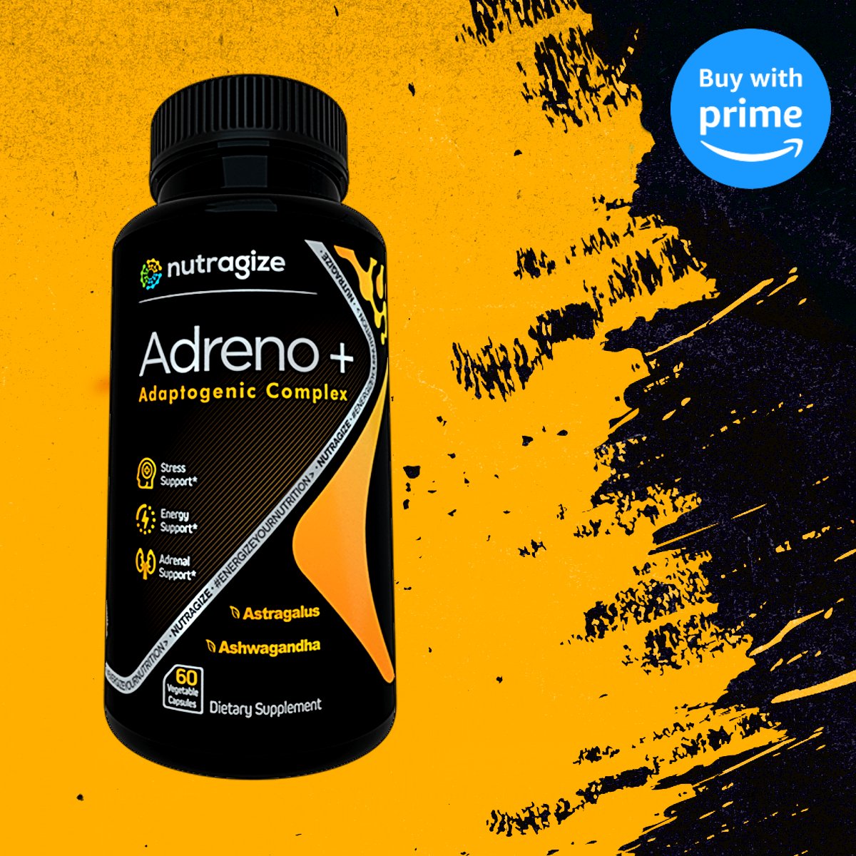 nutragize's tweet image. Adreno+ is a specially formulated complex of powerful herbs that help your body better adapt to stress, fight fatigue and increase energy so that your hormones are not overworked.

PacificHealthLabs.com/Adreno+

*Prime Members can receive Fast, Free Shipping through Buy with Prime!