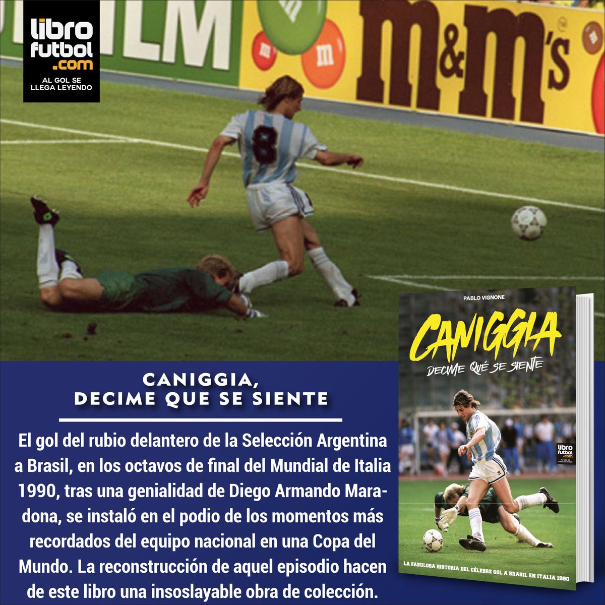 BAWOAWWA's tweet image. 🔵⚪️ Lecture #Maradona #Caniggia 

#Argentina #TeamOM 

Par @LIBRO_FUTBOL