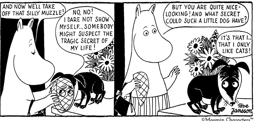 Out Of Context Moomin Comics tweet media