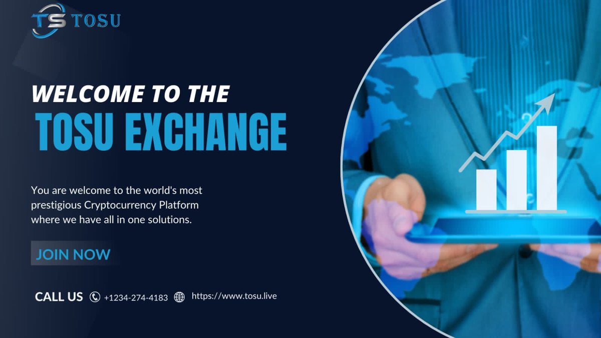 TosuExchange's tweet photo. #tosuexchange
World's most prestigious crypto currency platform https://t.co/ixhsLnx2RB