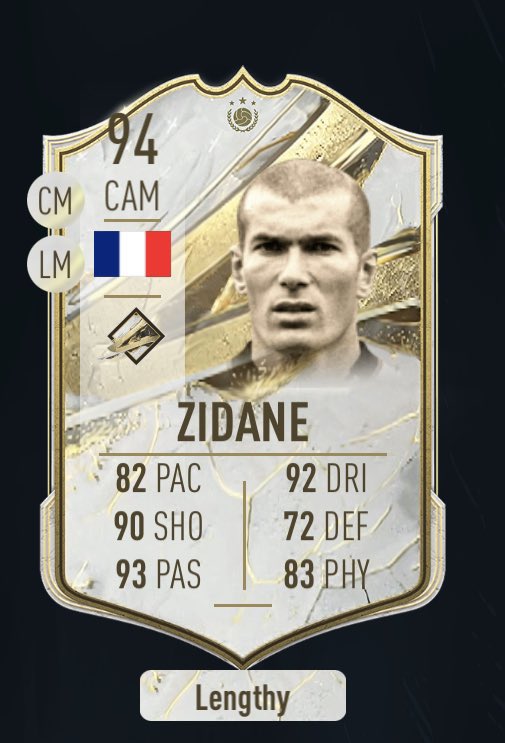Malakycoins's tweet photo. زيدان متوفر في التحديات الان 🔥 
#Fifa23 https://t.co/0J7S2Rvtrt
