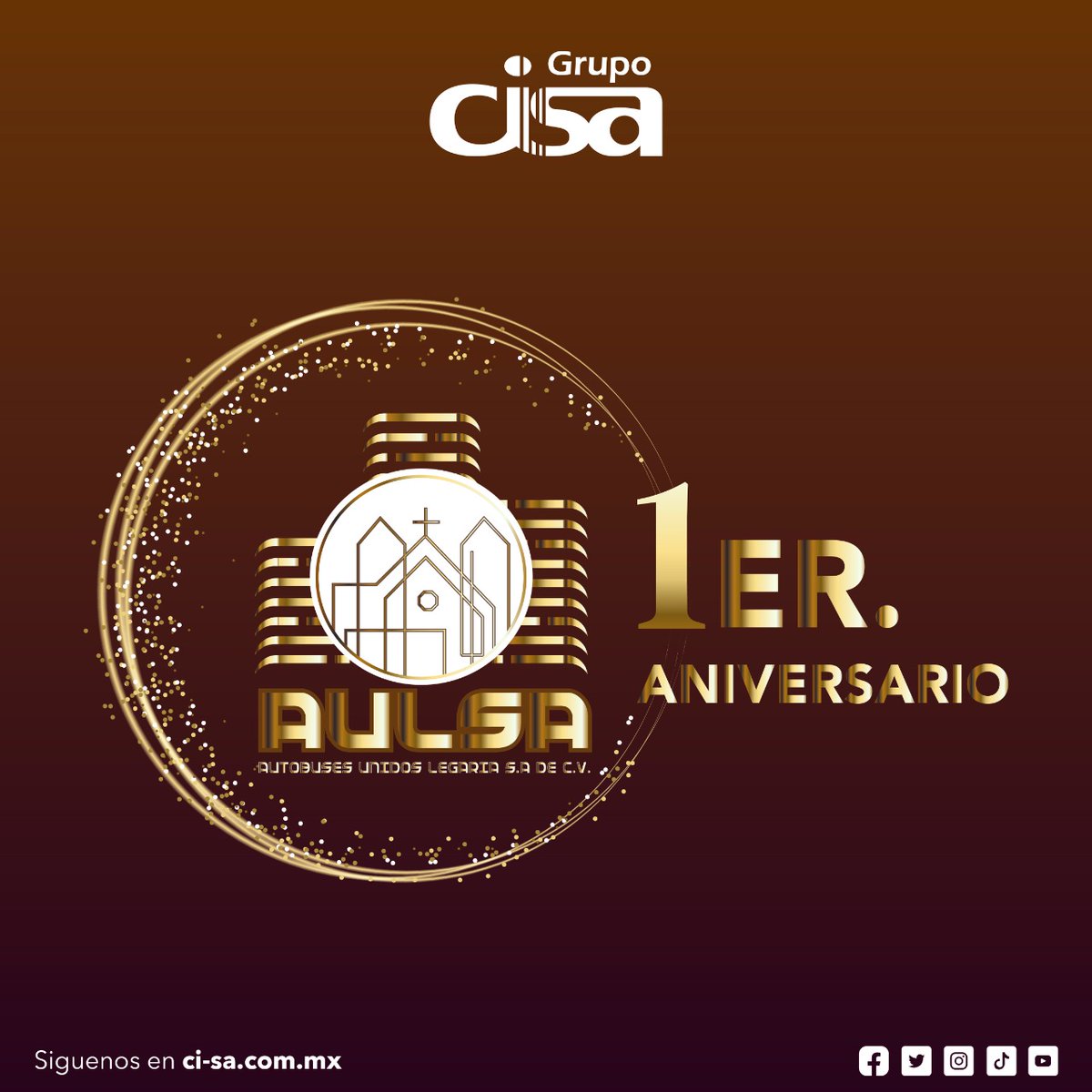 CisaMX's tweet photo. Felicitamos a #AULSA por cumplir su primer aniversario de servicio, le deseamos un año más lleno de éxitos para el beneficio de todos sus usuarios. https://t.co/rwSE1R8wlA