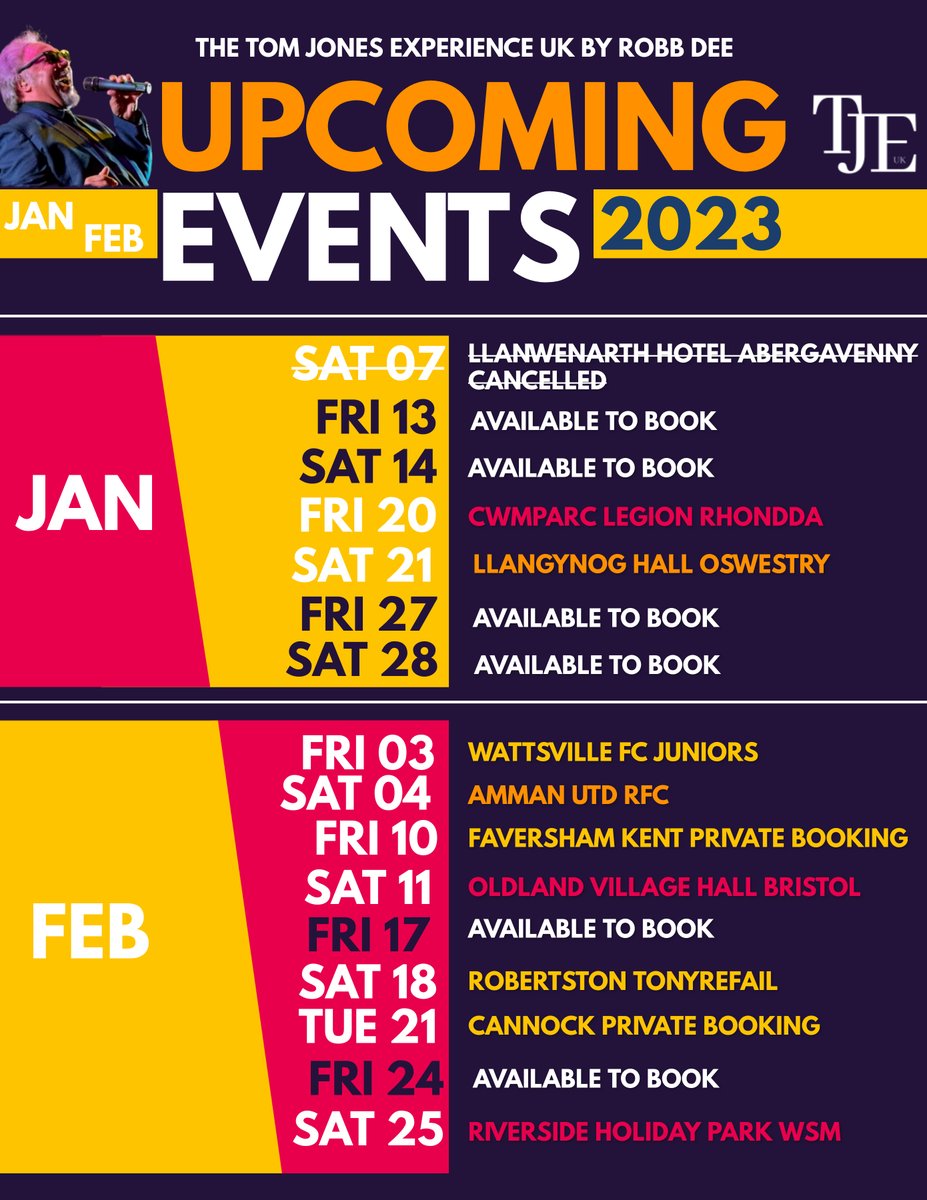 Bookers look at my availability and if you need a great tribute contact me yehhhh