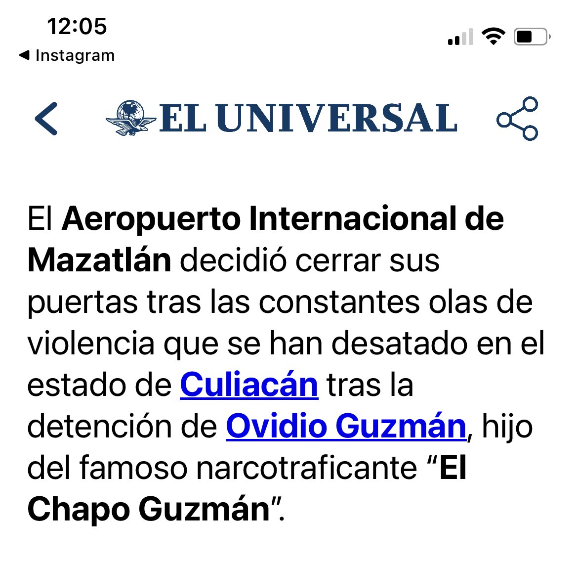 relboy's tweet image. ⁦@El_Universal_Mx⁩ hasta donde recuerdo Culiacán no es un estado. :)