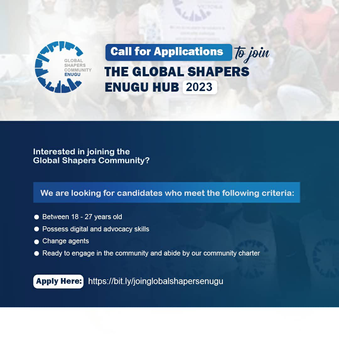 UyoShapers's tweet photo. Kaduna, Calabar, Ibadan & Enugu hubs are recruiting.
Find your city & apply, lets continue to shape our communities #ShapeNaija
Cc @Calishapers @Ibadanshapers @KadunaShapers https://t.co/bUlFtg8WRv