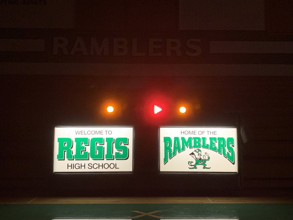 GAME DAY!   Regis Lady Ramblers battle Mcdonell in a varsity clash tonight at 6:30 pm in Chippewa Falls!