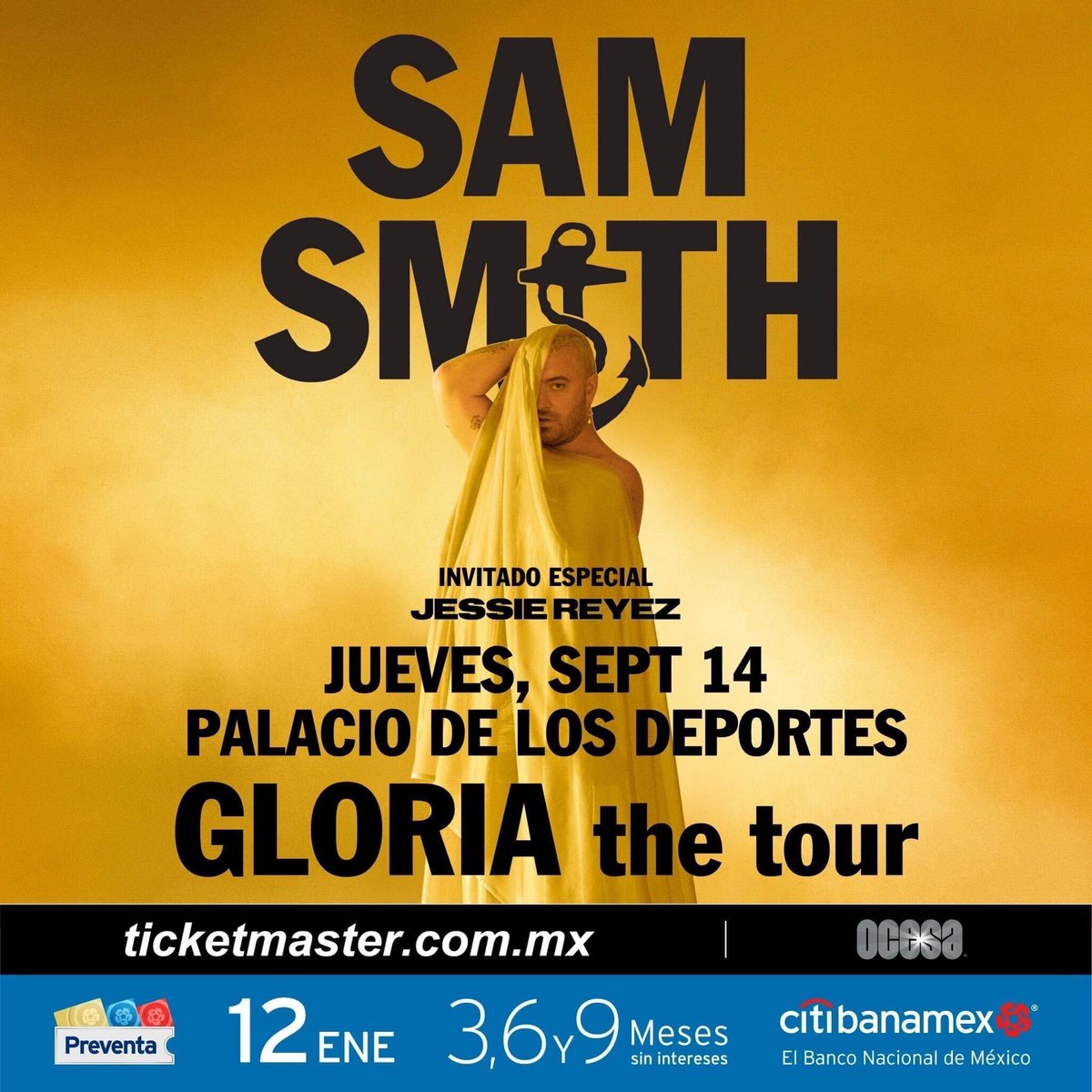 escenanews's tweet photo. #SamSmith viene a México, se presentará el 14 de septiembre en el Palacio de los Deportes, con “Gloria the tour”. 

#conciertos #música #gira #samsmithconcert https://t.co/VeoIfnEW9A