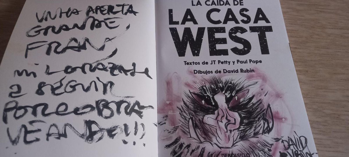 Tuautemmightred's tweet photo. Y obviamente no hay quinto malo.

5.

Moitas grazas a @davidrubin por estos Porcos Bravos tan majestuosos. 
Nunca se llevarán un saco de carbón y tampoco nunca caminarán solos.

A finales de este año, más.

Grazas. https://t.co/BSDYg9mgpr