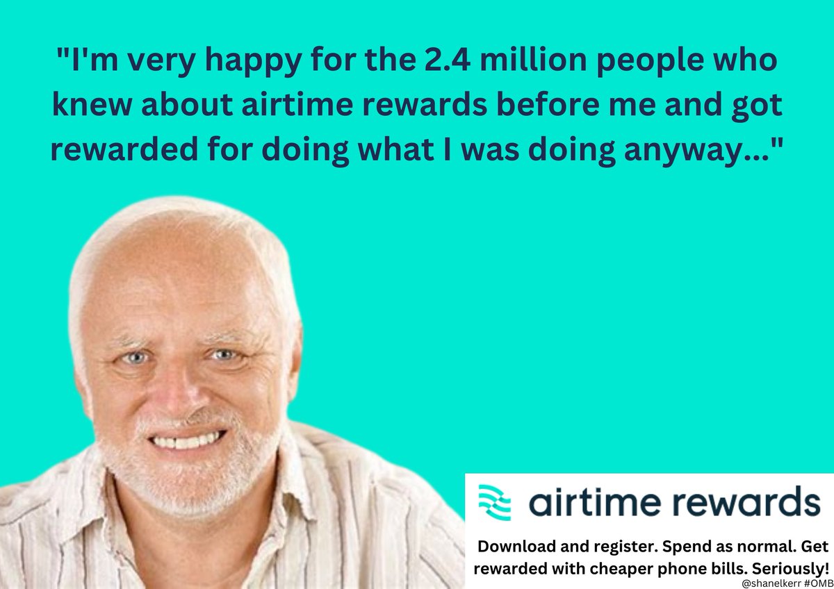 shanelkerr's tweet photo. One Minute Brief of the Day:
Create posters that bring to life how
@AirtimeRewards
makes your money go further by reducing your phone bill when you shop #MakingSpendingMoreRewarding @OneMinuteBriefs https://t.co/q2X8IEFLOn