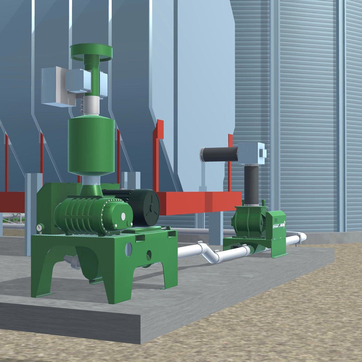 We have added a Walinga Feed Trailer and an Ultra-Veyor System to American Farming!