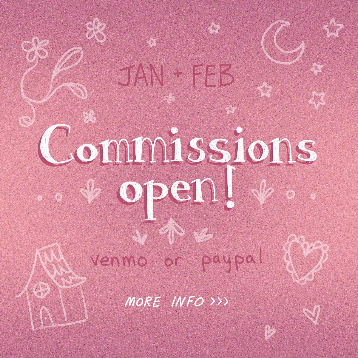 katiecharps's tweet photo. my schedule has finally calmed down and so i am officially open for comms again!! 3 or 4 slots per month depending on the projects, first come first serve. let me know ur idea and ur budget and we can make some art happen!! RTs appreciated, thank u ❤️ https://t.co/D52GCi5OsE