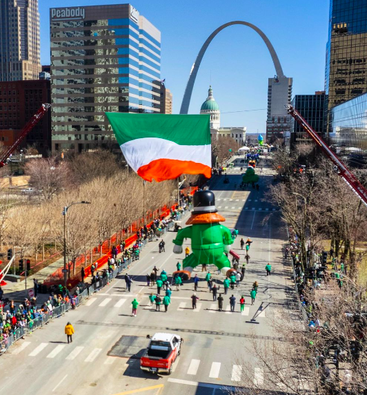 We’re still feelin’ festive around here, so we’ve traded in our Santa hats for shamrocks and whiskey! ☘️ Mark your calendars for the 54th Annual <a href="/IrishParadeSTL/">St. Patrick's Day Parade, St. Louis MO</a> in the heart of downtown St. Louis on March 11, 2023. 🇮🇪 

Learn more ➡️ irishparade.org/the-parade.