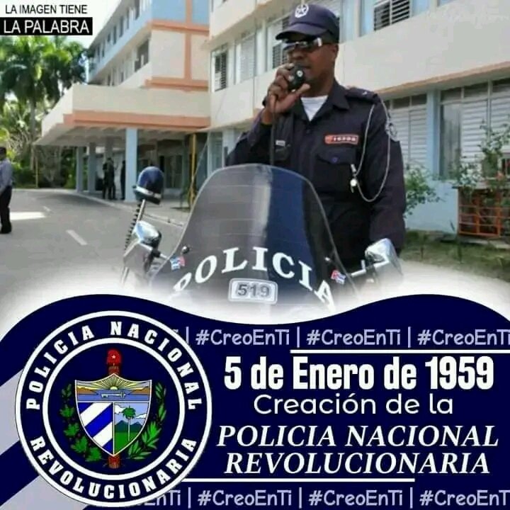 feupalmasoriano's tweet photo. Nuestros #HeroesDeAzul 💙 están celebrando el 64 Aniversario de creada la #PNRCUBA: Baluarte de la Tranquilidad Ciudadana

Muchas felicidades 🥳 a tod@s l@s que salvaguardan nuestra tranquilidad 🥰

#UCM_SC #JuntarYVencer #PalmaSoriano #SomosFEU https://t.co/y8aTYcwMxS