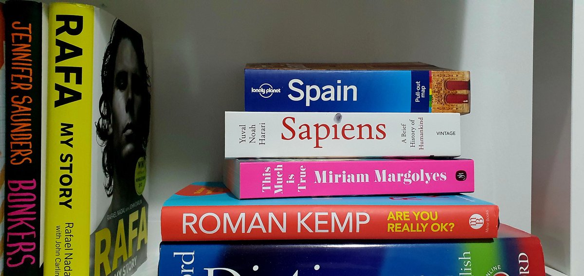 My latest order of books has arrived, seems that next few weeks will be busy of reading.... again 😜 Thank you <a href="/romankemp/">Roman Kemp</a> and <a href="/MMargolyes/">Miriam Margolyes OBE</a> !