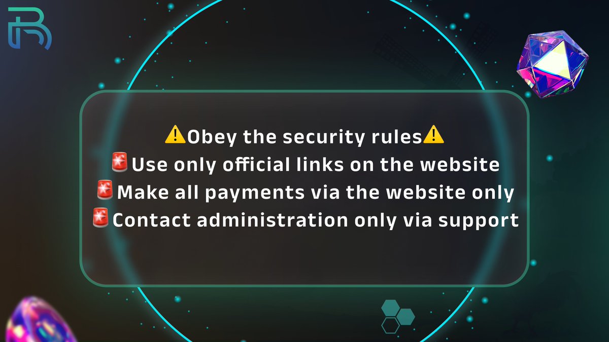 As Rezlet gets more attention of people there’s a growing number of scammers trying to set up fraudulent chats and accounts to steal your money
 
Admins will never write to you and will never ask for access to your wallet. Wallet address won't let withdraw money
 
Stay safe❤️