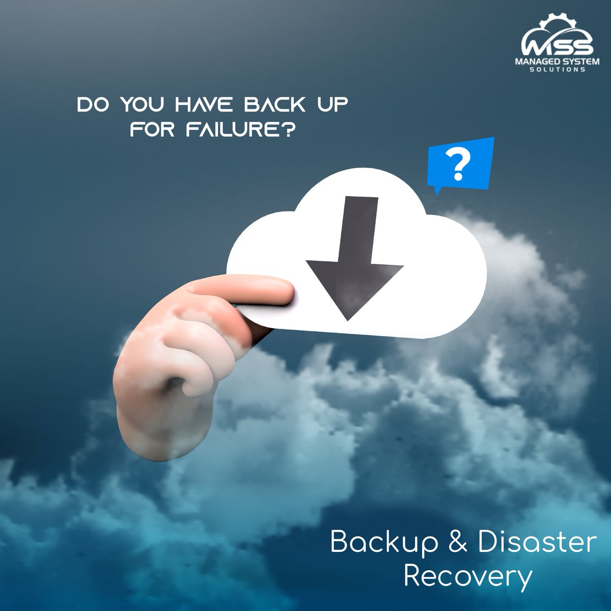ManagedSystem's tweet image. Imagine if your entire company stops functioning due to IT failure. Without a backup & disaster recovery system, you may be susceptible to fraud or data loss. MSS backup & disaster recovery services to ensure your business is running safely.
#disasterrecovery #databackuprecovery