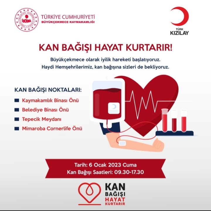 Akçansa Mehmet Akif Ersoy İlkokulu (@tepecikakcansa) on Twitter photo Kan Bağışı Hayat Kurtarır... Kızılay'ın düzenlediği Tepecik Meydanında kurulacak olan Kan Bağışı Etkinliğine destek olmak isteyen tüm velilerimizi bekliyoruz. <a href="/aliikramtuna/">Ali İkram TUNA</a> <a href="/BuyukcekmeceKym/">Büyükçekmece Kaymakamlığı</a> <a href="/hasan_uygun91/">hasan uygun</a> <a href="/BuyukcekmeceMem/">Büyükçekmece İlçe Millî Eğitim Müdürlüğü</a> <a href="/Selman75394485/">Selman</a> Kan Bağışı Hayat Kurtarır... Kızılay'ın düzenlediği Tepecik Meydanında kurulacak olan Kan Bağışı Etkinliğine destek olmak isteyen tüm velilerimizi bekliyoruz. <a href="/aliikramtuna/">Ali İkram TUNA</a> <a href="/BuyukcekmeceKym/">Büyükçekmece Kaymakamlığı</a> <a href="/hasan_uygun91/">hasan uygun</a> <a href="/BuyukcekmeceMem/">Büyükçekmece İlçe Millî Eğitim Müdürlüğü</a> <a href="/Selman75394485/">Selman</a>