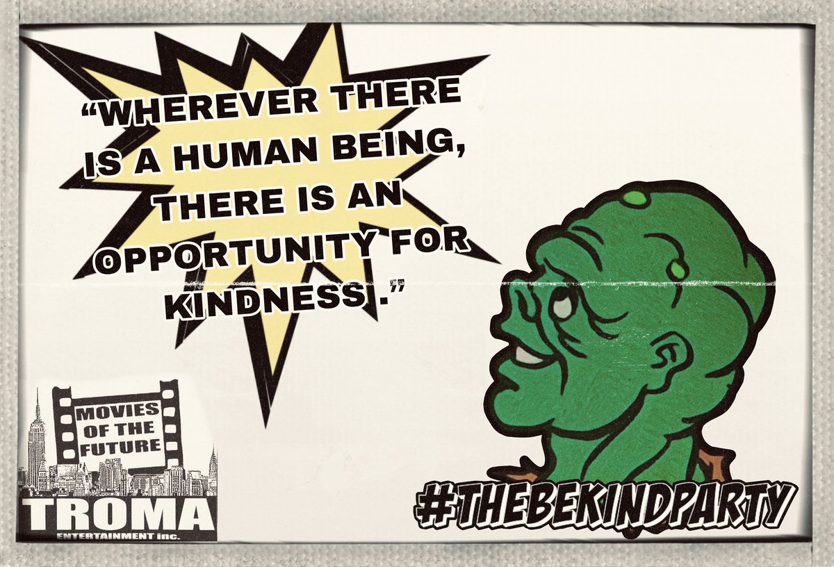 lloydkaufman's tweet image. For those who asked : HERE IS #TOXIE and my #2023NewYear #resolutions2023 !! Thanks for caring!! @TromaNOWApp