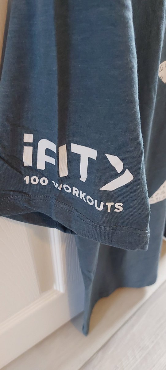 J4Ystewart's tweet image. Just received my t-shirt! Thanks @iFit 
#100workouts #Ifit #exercise #running @tommy_rivs @jacobpuzey @JohnPeelFitness @hannaheden_fit