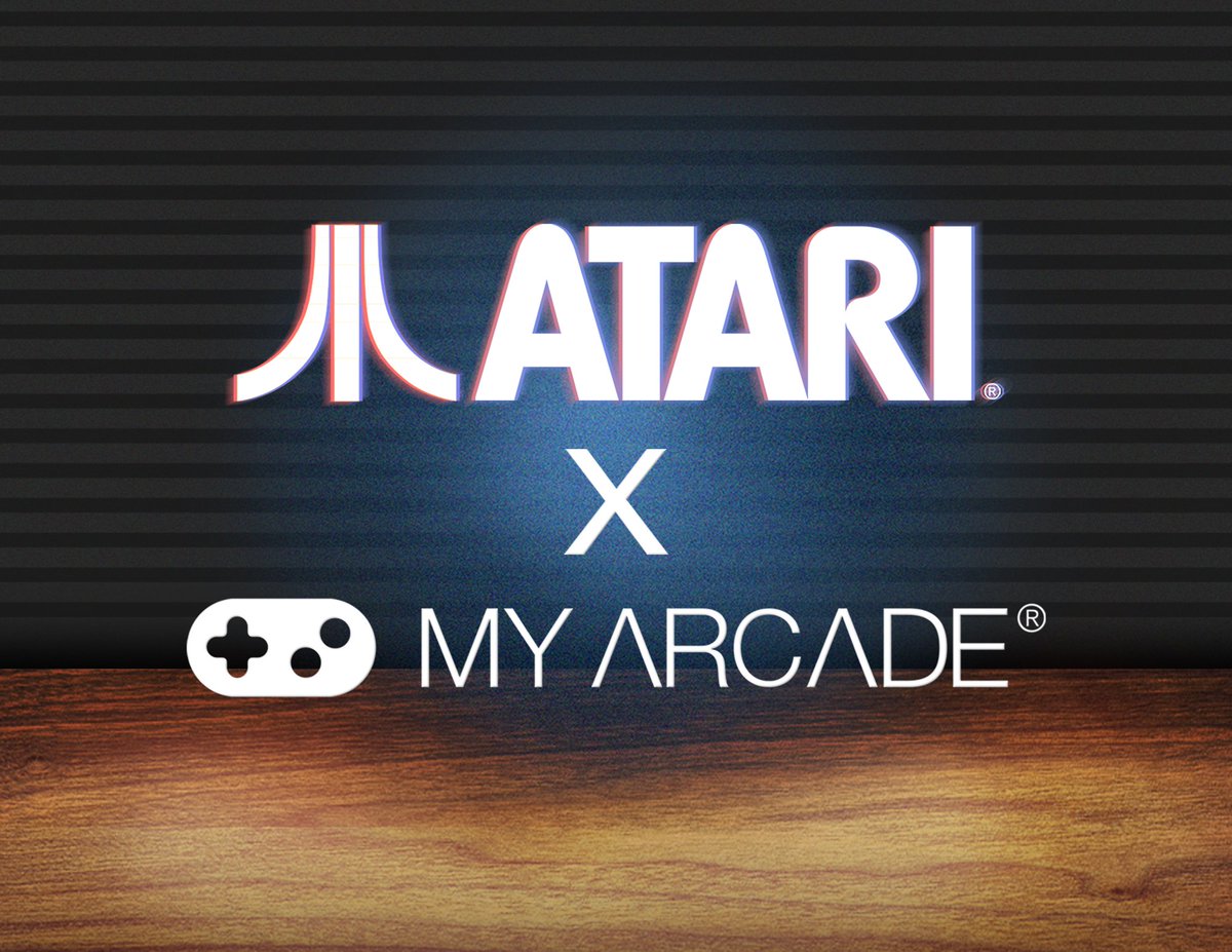 MyArcadeRetro's tweet photo. This is what you've been waiting for! Atari micro player, pocket player, and gamestation! Pre-order will be announced soon, and you won't want to miss it! #microplayer #pocketplayer #gamestation #ces #Atari #gaming #vintagegaming #myarcade #retrogaming https://t.co/dYi6S5EOcU