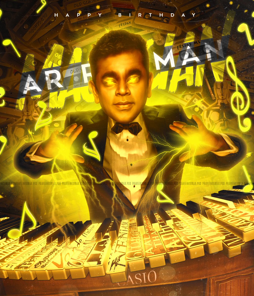 Praveenkpsd's tweet photo. Here it is a CDP of Magician #ARRahman
#HBDARR56 #HBDARR #HappyBirthdayARRahman #rahman #CDP https://t.co/AiYj1eTaDN