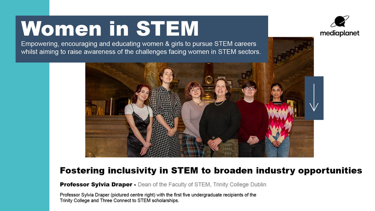 Find out more about the #WomeninSTEMCampaign distributed inside the @Independent_ie online at ow.ly/5R4630ssW59 #womeninscience #womenintech #Equality