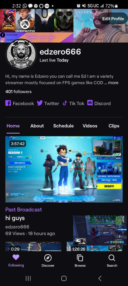 edzero666's tweet photo. We made it too 400 #followers  thank you everyone #40fam #kdtfam #twitch
https://t.co/hgLJXwOP9e https://t.co/QK5fVAHEWH