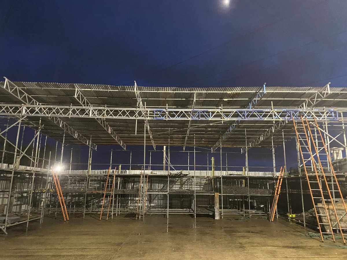 Started this business 2 years ago with a little yard and a few materials. Going into 2023 with a brand new yard and 1000s of materials (just need to get everything over now) 🙈 #scaffolding 
Call me today for all your scaffolding needs.