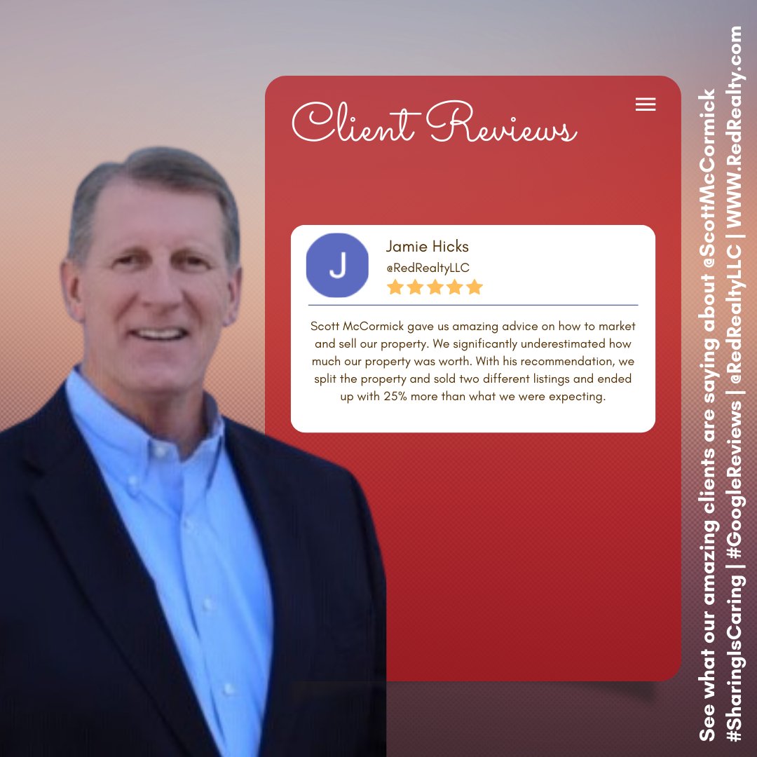 #ChooseARedRealtor #SellingHomes #TNRealEstate #MiddleTennessee #RealEstate #GoogleReviews #SharingIsCaring

Congratulations to our very own Scott McCormick on your very first Google Review!

#ThisIsWhyWeDoWhatWeDo
#RedRealty
redrealty.com/team_member/sc…