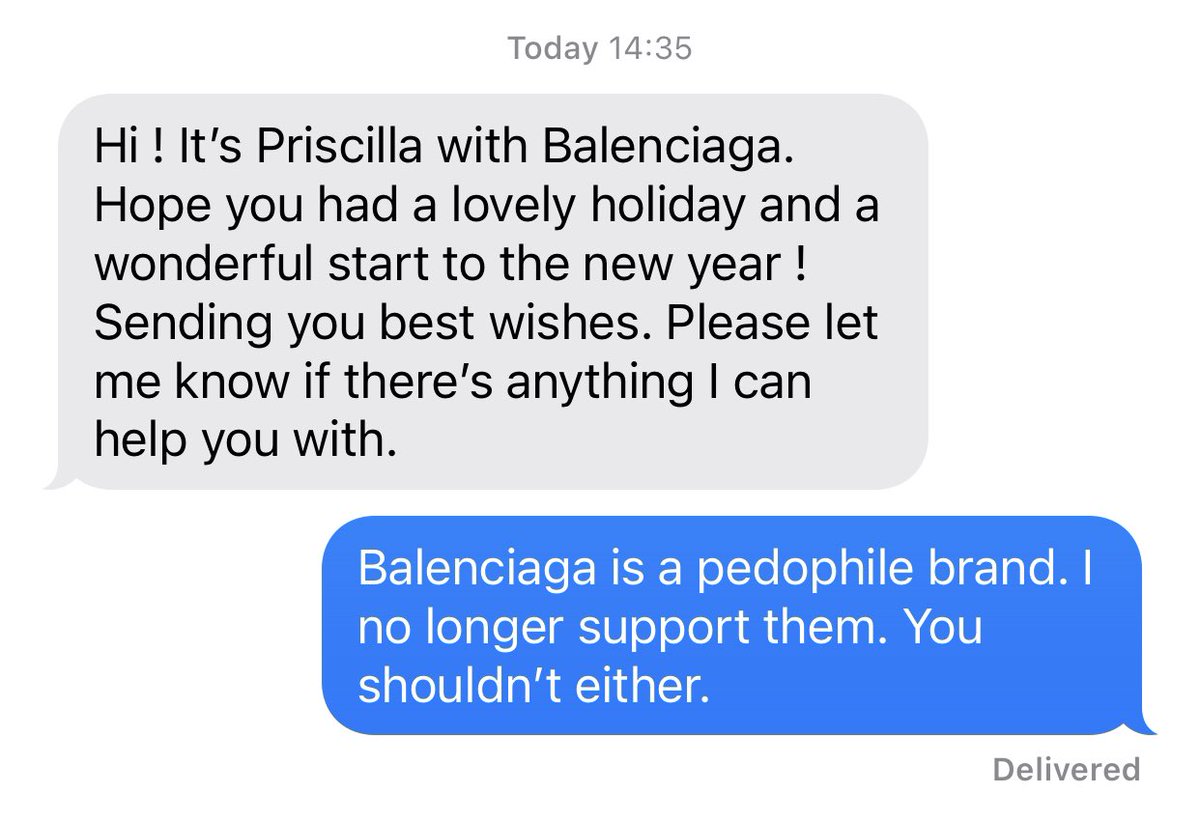 lukebelmar's tweet image. My Balenciaga rep hit me up.