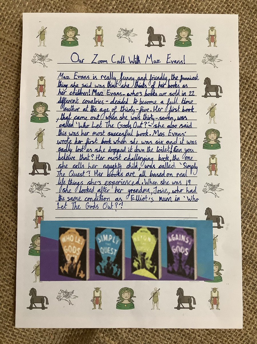 GWintonGDPS's tweet photo. Thank you so much @MaryAliceEvans for a fun filled morning! The children were so inspired by you.. new books chosen &amp; wanting to write themselves! 3 pages into chapter one ‘You can really tell she wrote this book now we’ve met her - it sounds just like her!’ @GreatDenhamPS https://t.co/4upBeeS1Lf